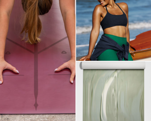 Yoga & Wellness cover photo collage
