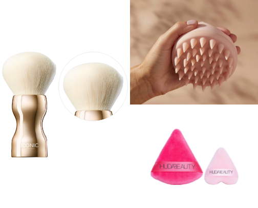 Makeup Tools & Brushes cover photo collage