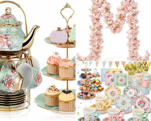 Tea Party Delights cover photo collage