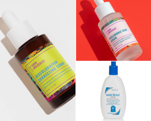 Skin care MUST haves💆‍♀️ cover photo collage