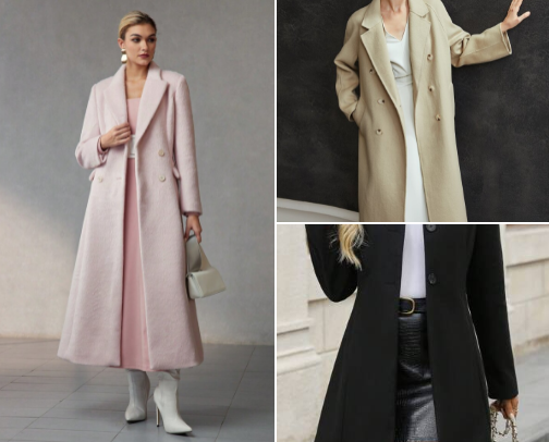 Wool clothes cover photo collage