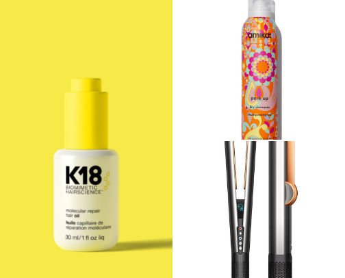 locks & loaded: the best frizz free and healthy hair products. cover photo collage