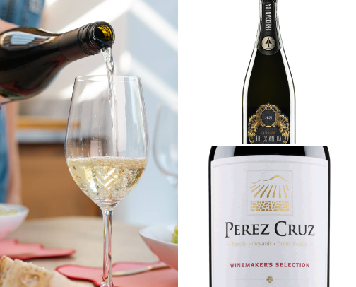 Wines and beers cover photo collage