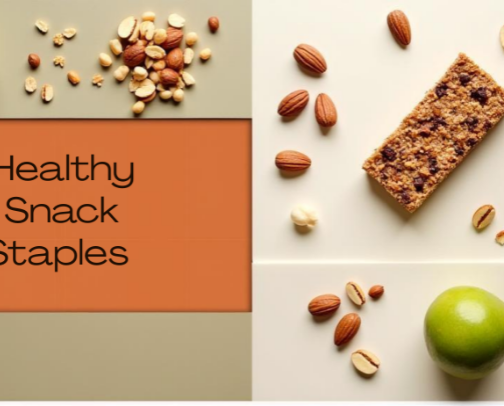 Healthy Snack Staples cover photo collage