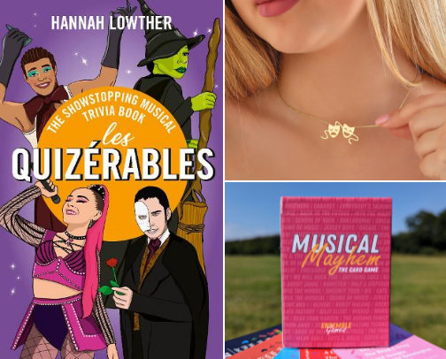 Gifts for musical theatre lovers 🎶 cover photo collage