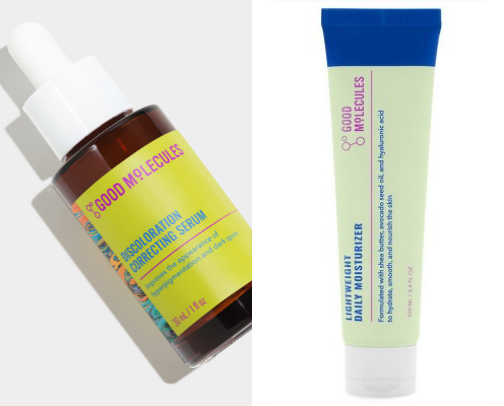 Skin care routine for sensitive skin cover photo collage