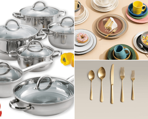 Kitchenware cover photo collage