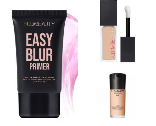 Beauty essentials cover photo collage