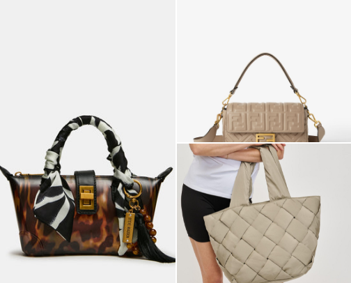 Want something that's on trend? Check out this list of phenomenal types of bags. cover photo collage