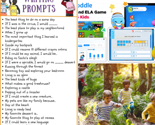 Useful Homeschool Sites cover photo collage