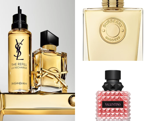 Luxury Perfumes & Beauty Favorites ✨ cover photo collage