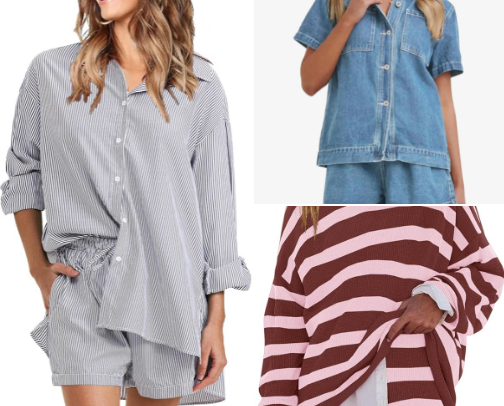 Post partum clothes from Amazon/Old Navy cover photo collage
