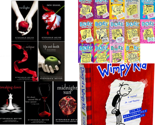 My favorite book recs cover photo collage