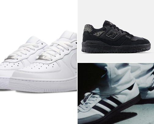 Top Aesthetic Sneakers – Men & Women🤍 cover photo collage