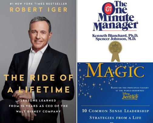 Books for Business and Leadership: from someone with an advanced degree in organizational leadership and professional development cover photo collage