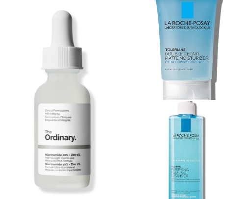 Oily skin treatment cover photo collage