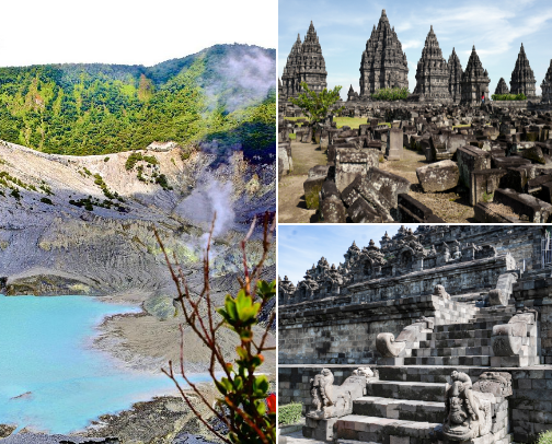 Explore the Beauty of Indonesia🌿 cover photo collage