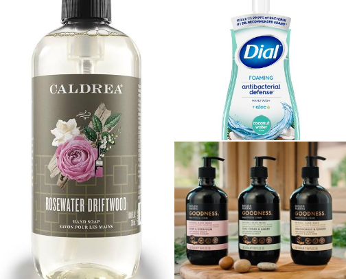 Soaps, Suds and Serenity cover photo collage