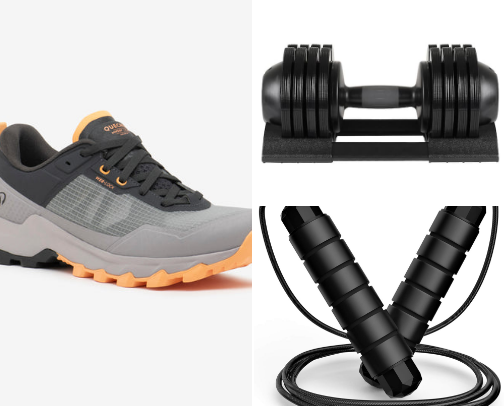 My Simple Homely Workout Setup ✨ cover photo collage