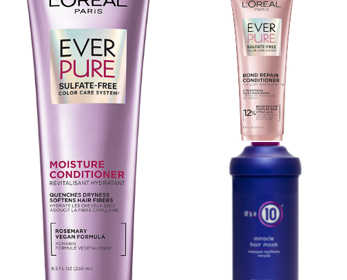 Haircare cover photo collage