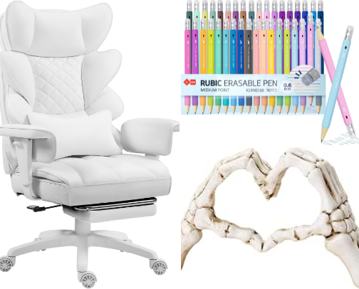 Desk Setup Essentials & must-have Finds cover photo collage