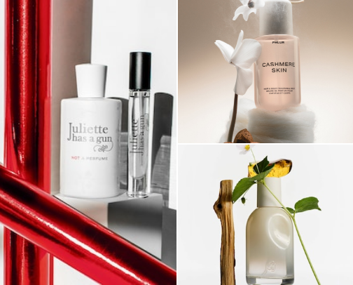 🫧Crisp, airy, musky, and impossibly pure: Your guide to clean girl aesthetic perfume cover photo collage