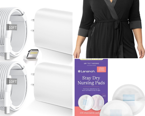 Postpartum hospital recs! cover photo collage