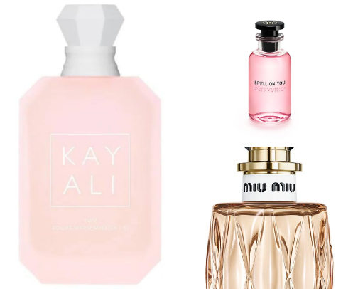 All season fragrances cover photo collage