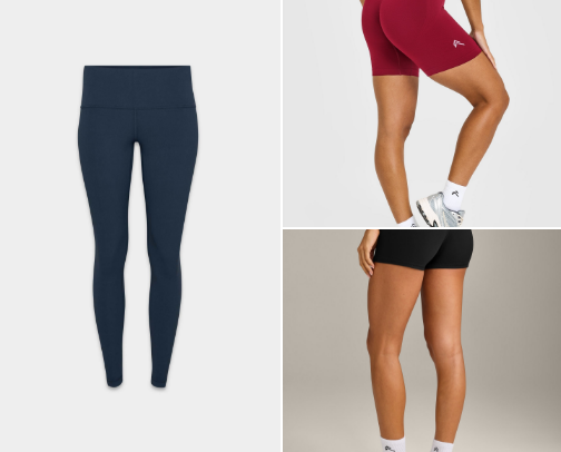 activewear favs cover photo collage
