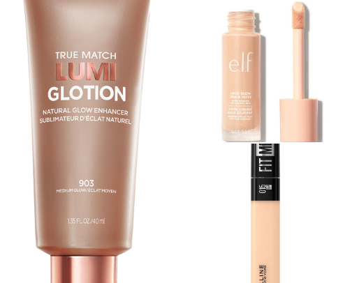Drugstore products I’ve been using for years cover photo collage