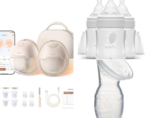 Breastfeeding/Pumping favorites 2025 cover photo collage