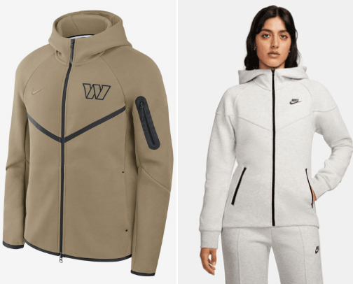 Nike Tech Men's and Women cover photo collage