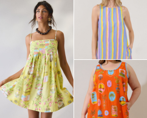 summer dresses for all ocassions cover photo collage