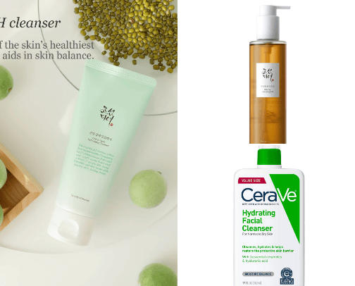 the best skincare products cover photo collage