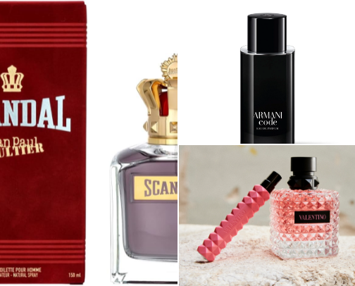 Parfums cover photo collage