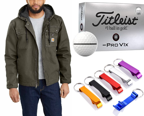 Gifts He'll Actually Want cover photo collage