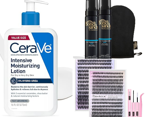 Favorite Beauty Recs cover photo collage