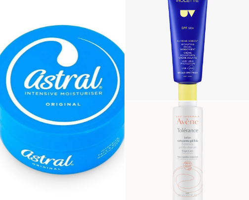 🌸skincare for combo skin🌸 cover photo collage