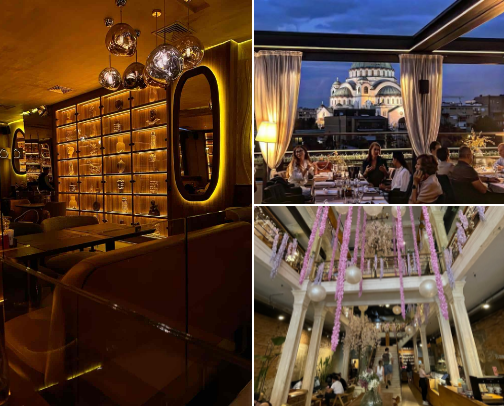 Belgrade Dining Index cover photo collage