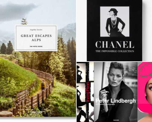 Elevated Living, Timeless Coffee Table Books cover photo collage