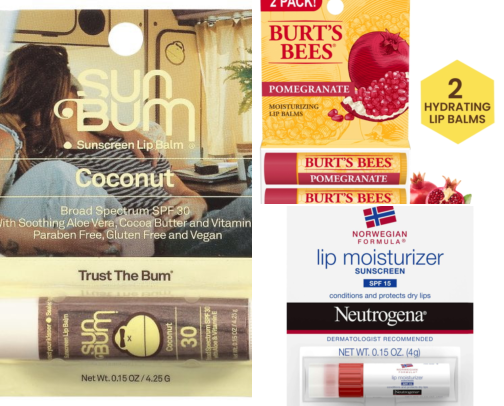 SPF Lip Balms I Tried So You Don't Burn Through Another Summer cover photo collage