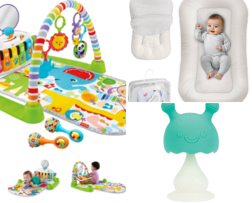 Must have baby items cover photo collage