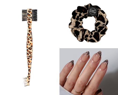 Cheetah print essentials cover photo collage