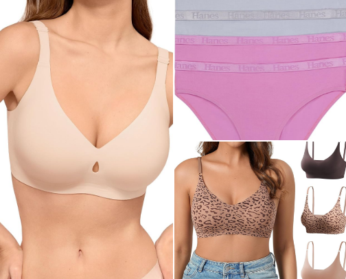 Favorite under garments cover photo collage