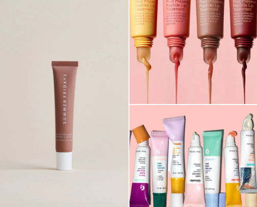 beauty favourites 🫧🎀💄 cover photo collage