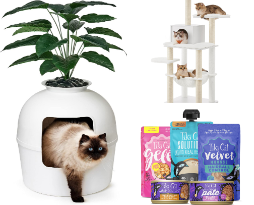 cat parent essentials 🐈‍⬛ cover photo collage