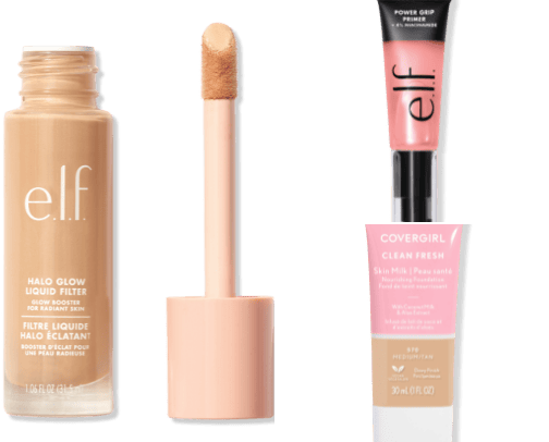 What you will find in my makeup bag! cover photo collage