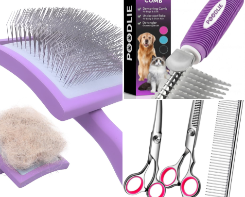Doodle Grooming Necessities cover photo collage