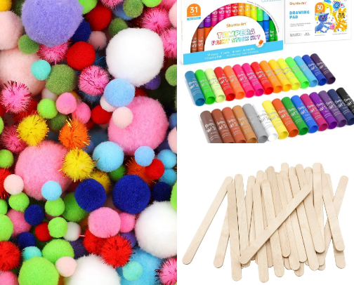 Arts and crafts cover photo collage