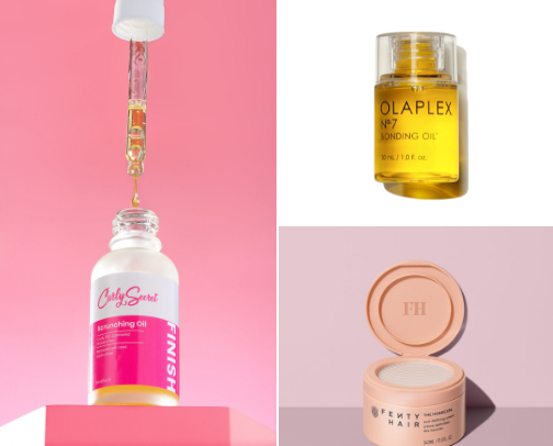 Best curly hair products cover photo collage